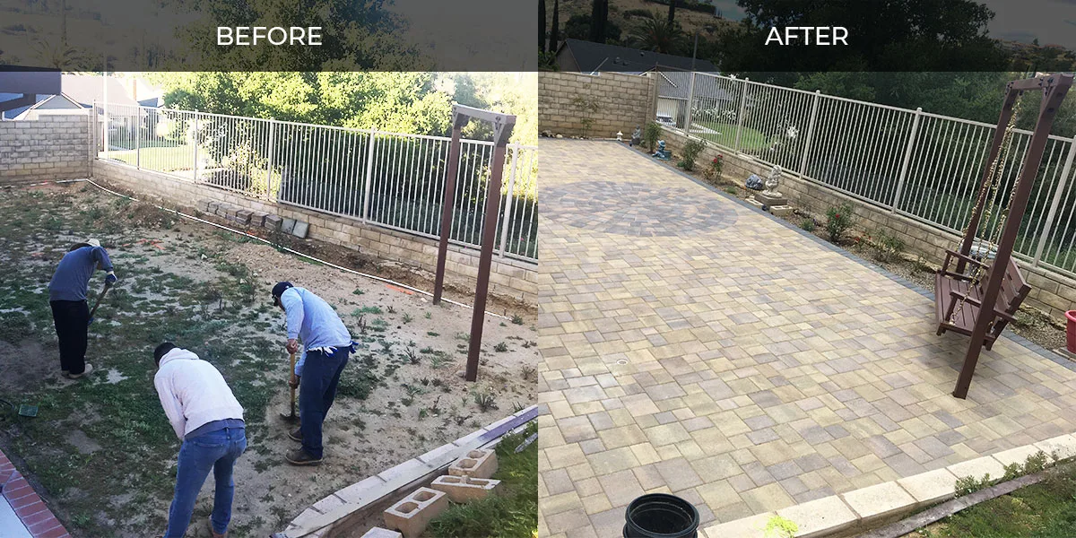 Elite L.A. Patios - Top 7 Outdoor Design Mistakes - Before and After Work