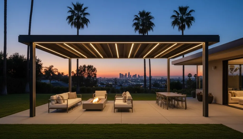 4K Aluminum Patio Cover Installation in Los Angeles: The 2026 Luxury Guide