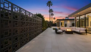 Artistic Privacy Walls in Los Angeles: Elevating Seclusion into High-End Outdoor Art