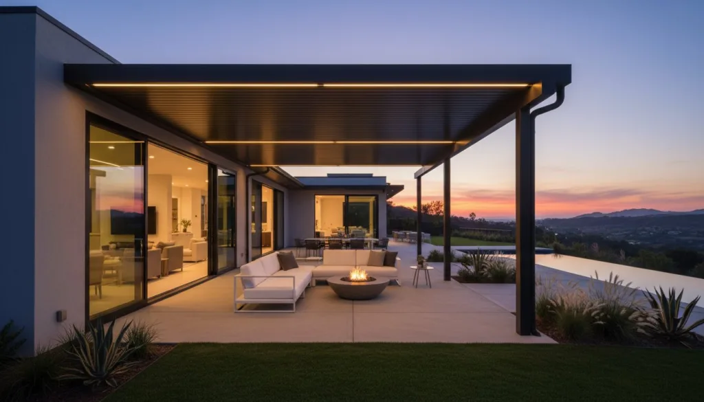 Luxury Non-Wood Patio Cover Ideas for Los Angeles and Southern California Homes