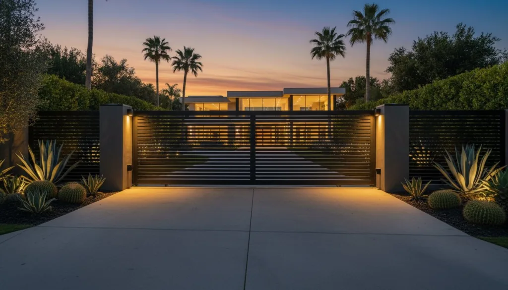 Modern Driveway Gates in Los Angeles: The 2026 Guide to Luxury and Security