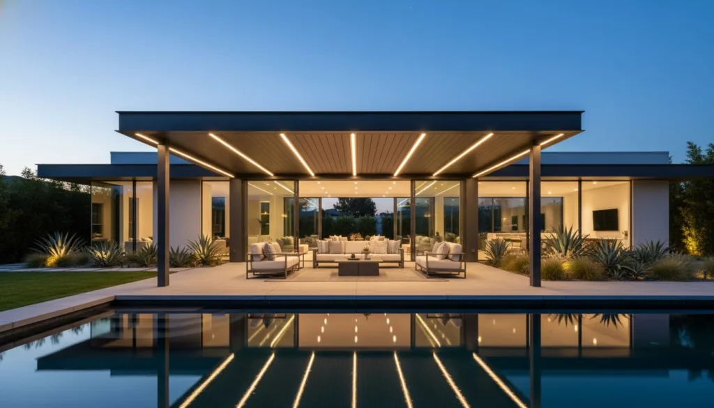 Aluminum Patio Cover Cost Los Angeles: 2026 Luxury Investment Guide