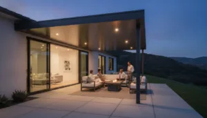 Aluminum Patio Cover with Integrated Lighting: The 2026 Luxury Design Guide