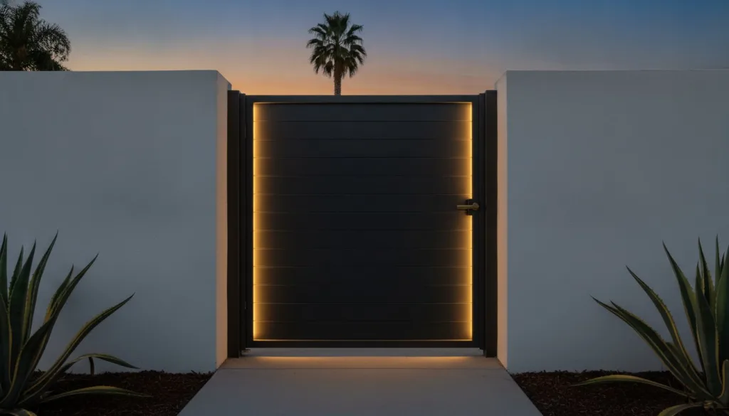 4K Aluminum Pedestrian Gate Los Angeles: The 2026 Guide to Luxury Entryways