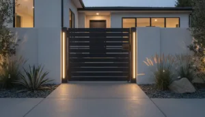 Aluminum Pedestrian Gates for Southern California Homes