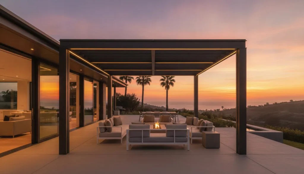 Aluminum vs. Wood Pergolas: 2026 SoCal Luxury Guide