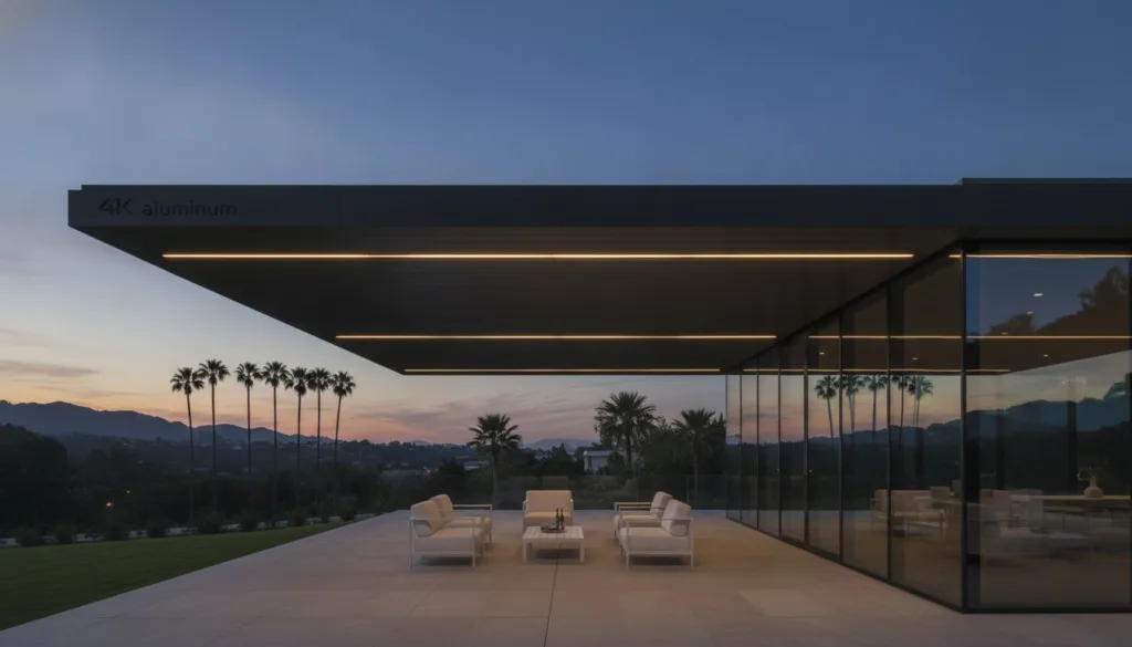 Luxury Aluminum Awnings in Los Angeles: The 2026 Architectural Guide