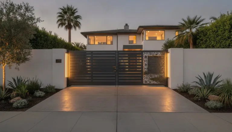 Modern Aluminum Gate Designs: Elevating Your SoCal Home’s Curb Appeal in 2026