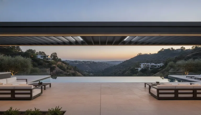Aluminum Cantilever Patio Cover in Los Angeles: The 2026 Luxury Guide