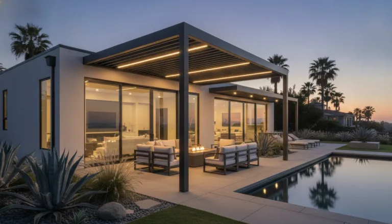 Sophisticated Modern Aluminum Pergola Ideas for 2026 Outdoor Living