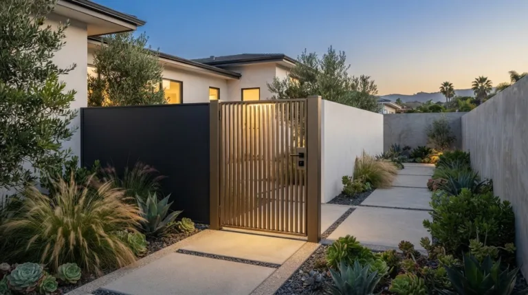 Modern Aluminum Pedestrian Gate: 2026 Architectural Guide