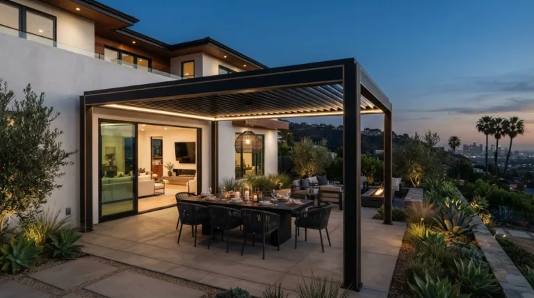 Custom Aluminum Pergola in Los Angeles: Design the Right Outdoor Retreat