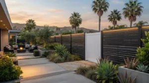 Modern Privacy Fences in Orange County: Materials and Costs
